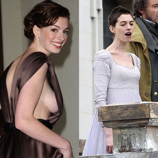 安妮-海瑟薇减肥前后