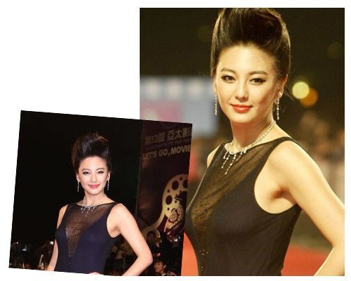 张雨绮刘海高耸