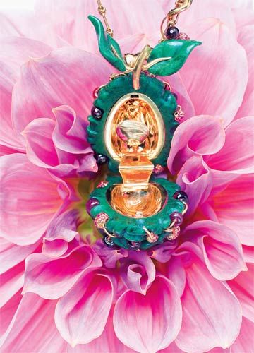 Fabergé The Cherry Egg 项链