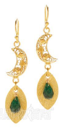 　　月亮造型耳环/Wendy Mink