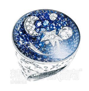 　　星月主题钻石戒指/Chanel