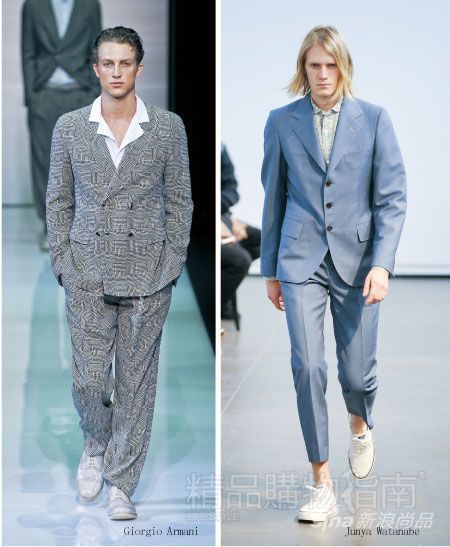 Giorgio Armani 与 Junya Watanabe 秀场