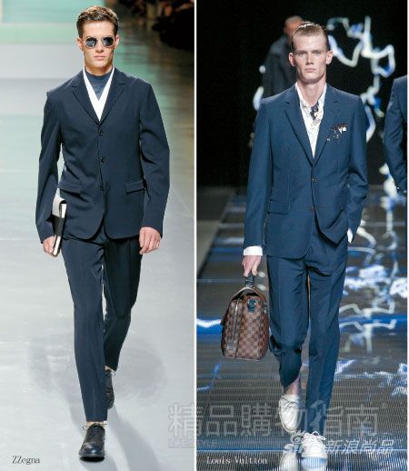 ZZegna 与 Louis Vuitton 秀场示范
