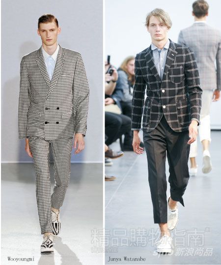 Wooyoungmi 与 Junya Watanabe 秀场示范