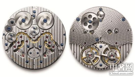 镀铑工艺处理的机芯