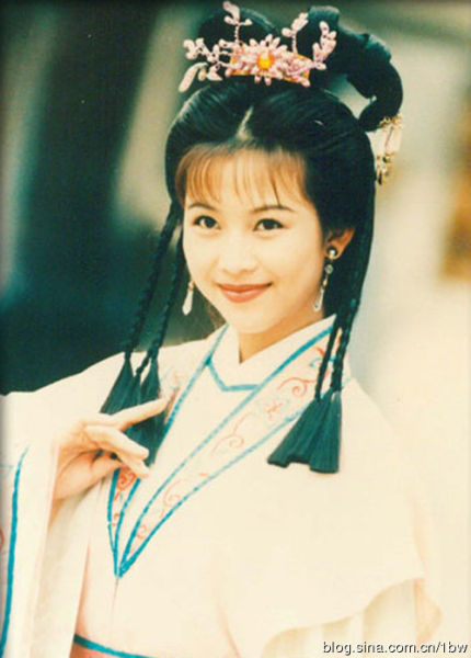 蔡少芬早年古装造型