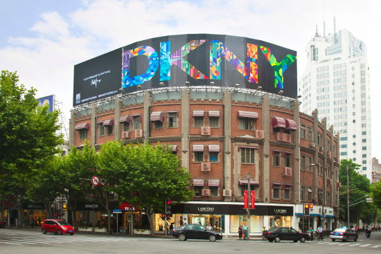 南京西路广告牌及LED