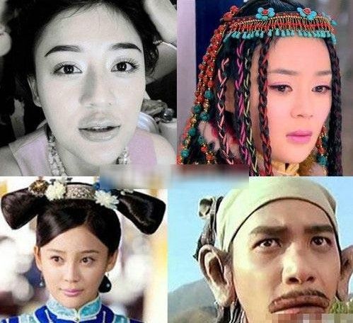 袁姗姗被疑整容