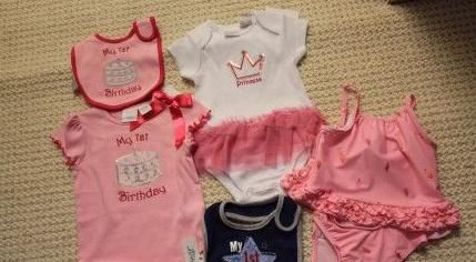 林志颖晒女婴服装