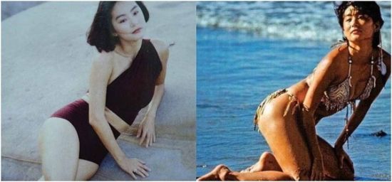 林青霞的泳装照曾被网友翻出