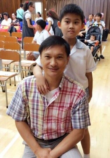 陈锦鸿儿子陈驾桦如今就读主流小学