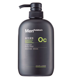 【曼秀雷敦/MENTHOLATUM 男士清爽沐浴露-天然活炭】