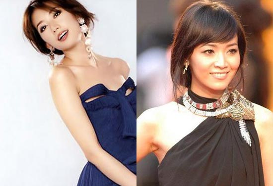 组图侯佩岑林志玲发型pk谁是台湾第1美女11