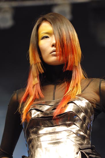 潮流发布:巴黎欧莱雅月光双色染发之未来篇(组图)(9)