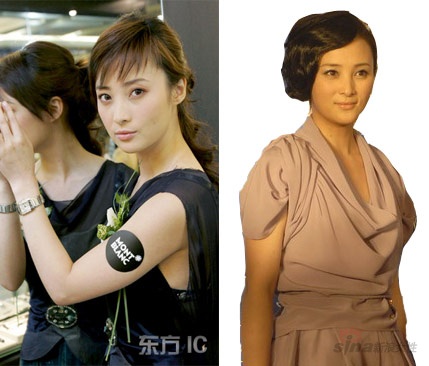 组图:明星装扮 女明星怀孕前后搭配大变样(4)