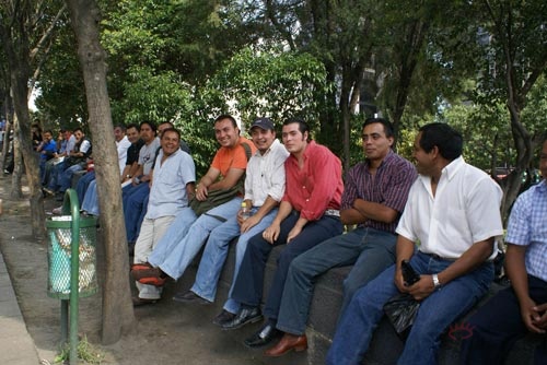 组图:"2007感知中国61墨西哥行"-观看排练