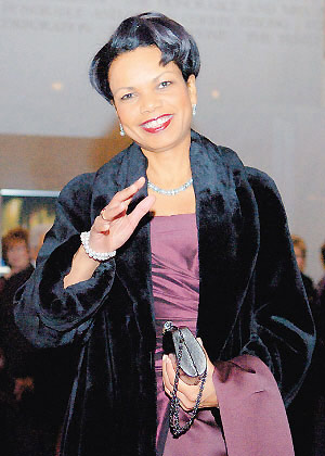 鲜为人知的美人赖斯(组图)(4)