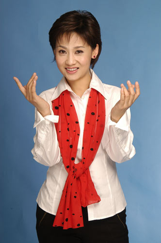 北京电视台《真情互动》栏目主持人文燕(组图)