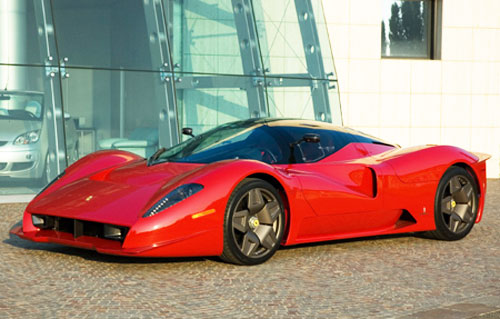 jim最宠爱的红色法拉利恩佐