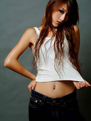 中国网络第一美女,刘羽琦pp组