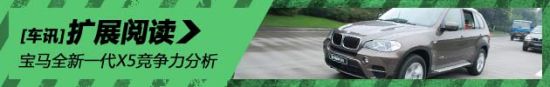 宝马全新一代X5竞争力分析