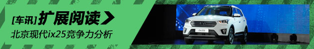 北京现代ix25竞争力分析