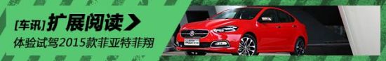 新浪汽车体验试驾2015款菲翔