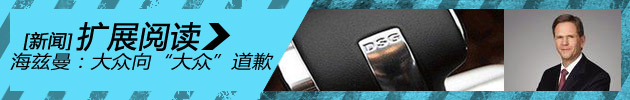 海兹曼：大众向“大众”道歉