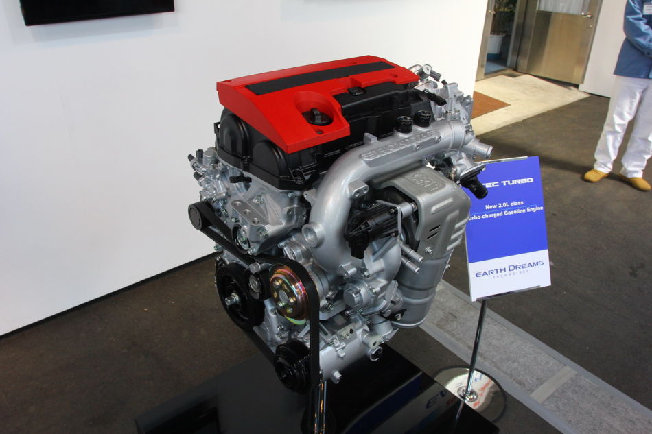 直喷汽油涡轮增压发动机"vtecturbo"