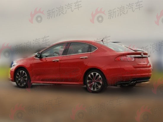 谍照 广汽菲亚特菲翔运动版车型