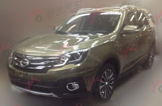 广汽传祺GS5速博谍照