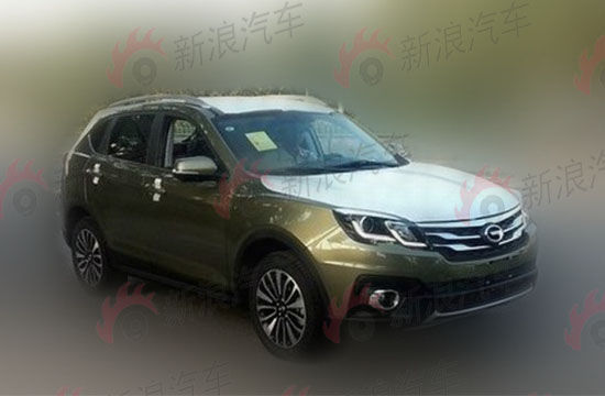 广汽传祺GS5速博谍照