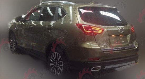 广汽传祺GS5速博谍照