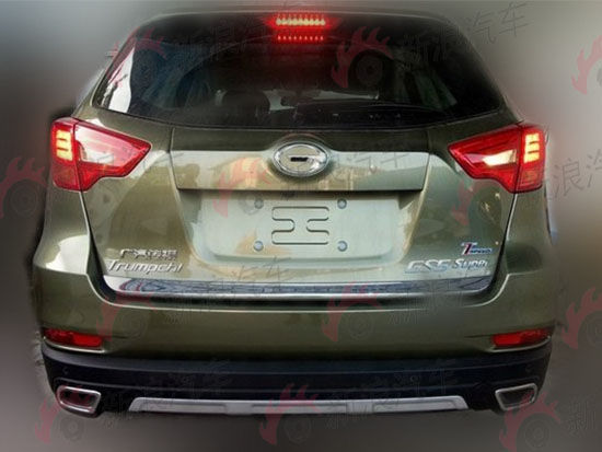 广汽传祺GS5速博谍照