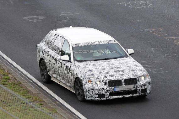 新一代宝马5系谍照曝光 2016年上市