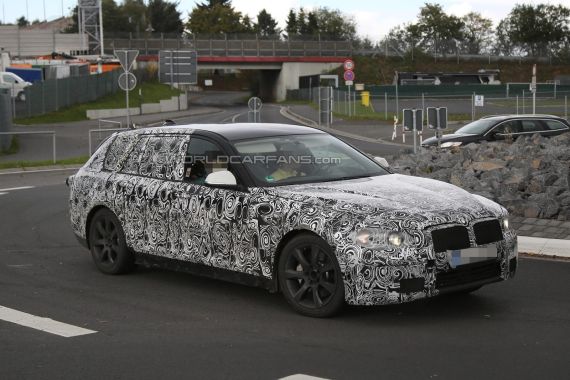 新一代宝马5系谍照曝光 2016年上市