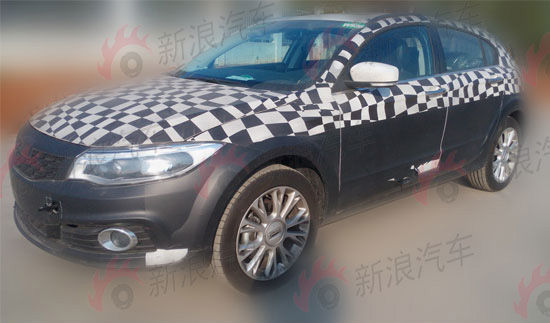 疑似观致3跨界版谍照