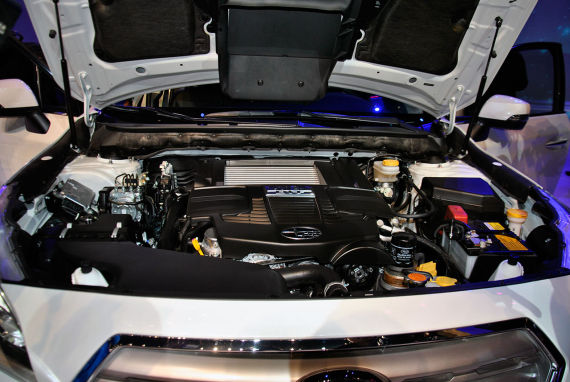 斯巴鲁全新傲虎引擎