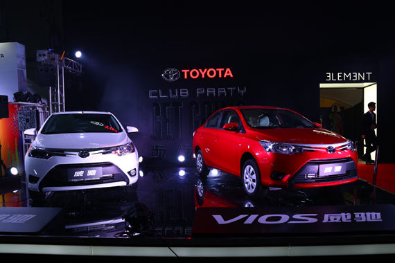 威驰星光版外观