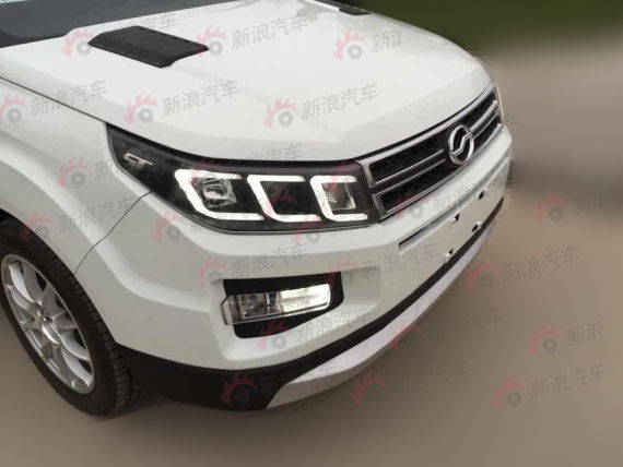 造型独特的大灯设计