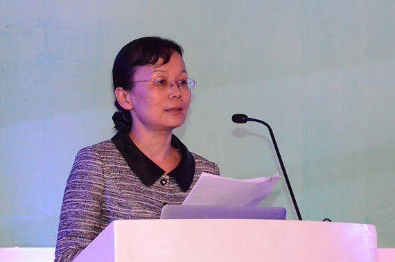 商务部市场体系建设司处长 陈跃红女士