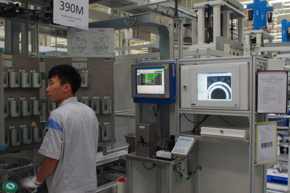 装配线上的工位