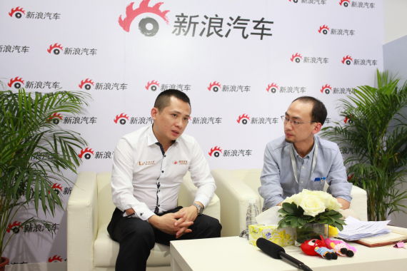 陆风汽车营销公司副总经理潘欣欣