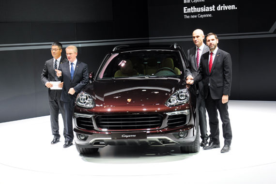 保时捷新卡宴上市 售价97.2-221.4万元