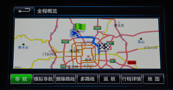 路虎揽胜运动版导航评测