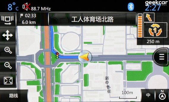 标致 2008 导航评测