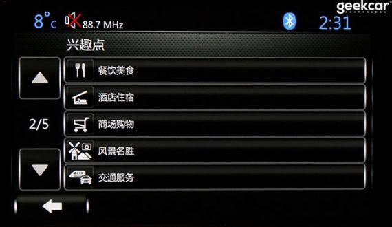 标致 2008 导航评测