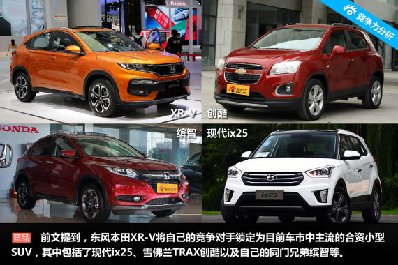 貌似神合 东风本田XR-V竞争力分析