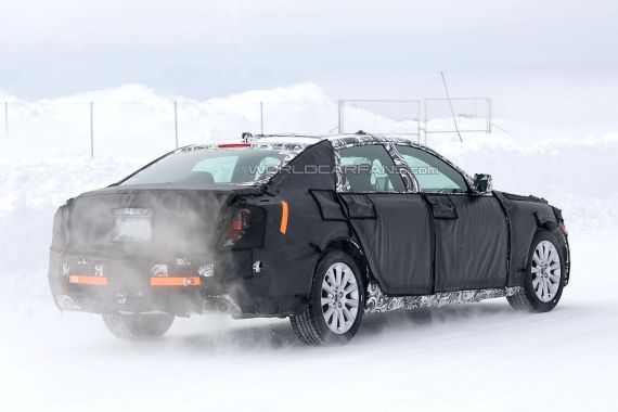 凯迪拉克全新旗舰——CT6 伪装谍照