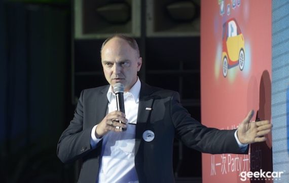 SoftTec(博世软件技术总经理 )Torsten Mlasko & SoftTec 手机与云服务技术总监 Dietmar Meister